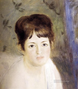「女の頭」巨匠ピエール・オーギュスト・ルノワール Oil Paintings